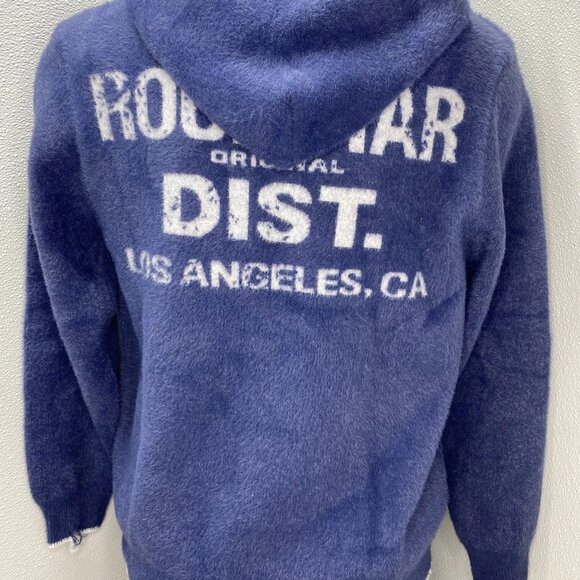 Rockstar Original Mohair Knit “Lake Navy” Track Set – Size S (NWT) - Picture 12 of 16